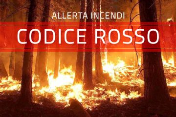 Emergenza incendi boschivi - massima allerta e divieto assoluto di accensione fuochi